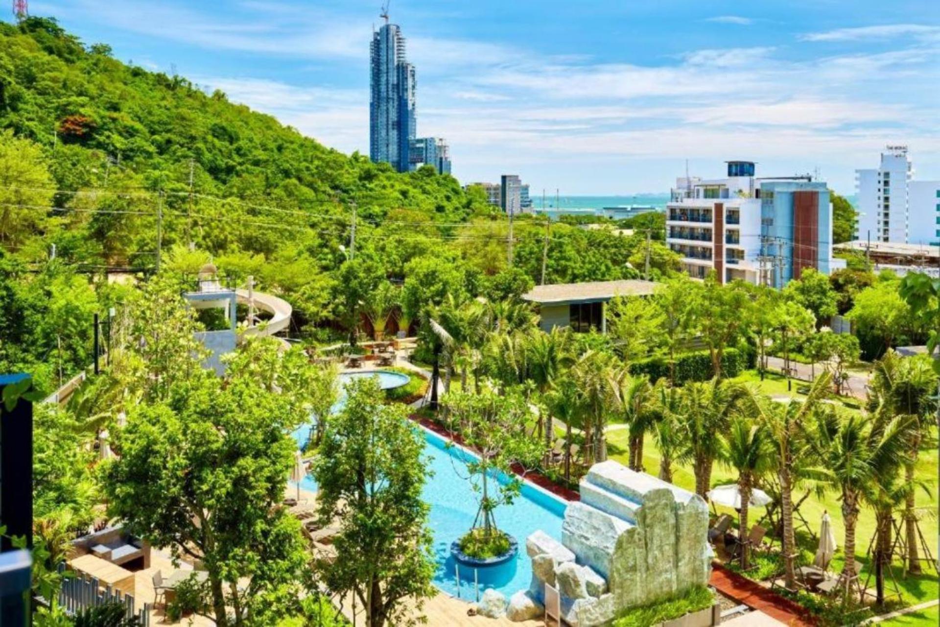 Walking Street Unixx Condo Beautiful Sea View Pattaya Ngoại thất bức ảnh