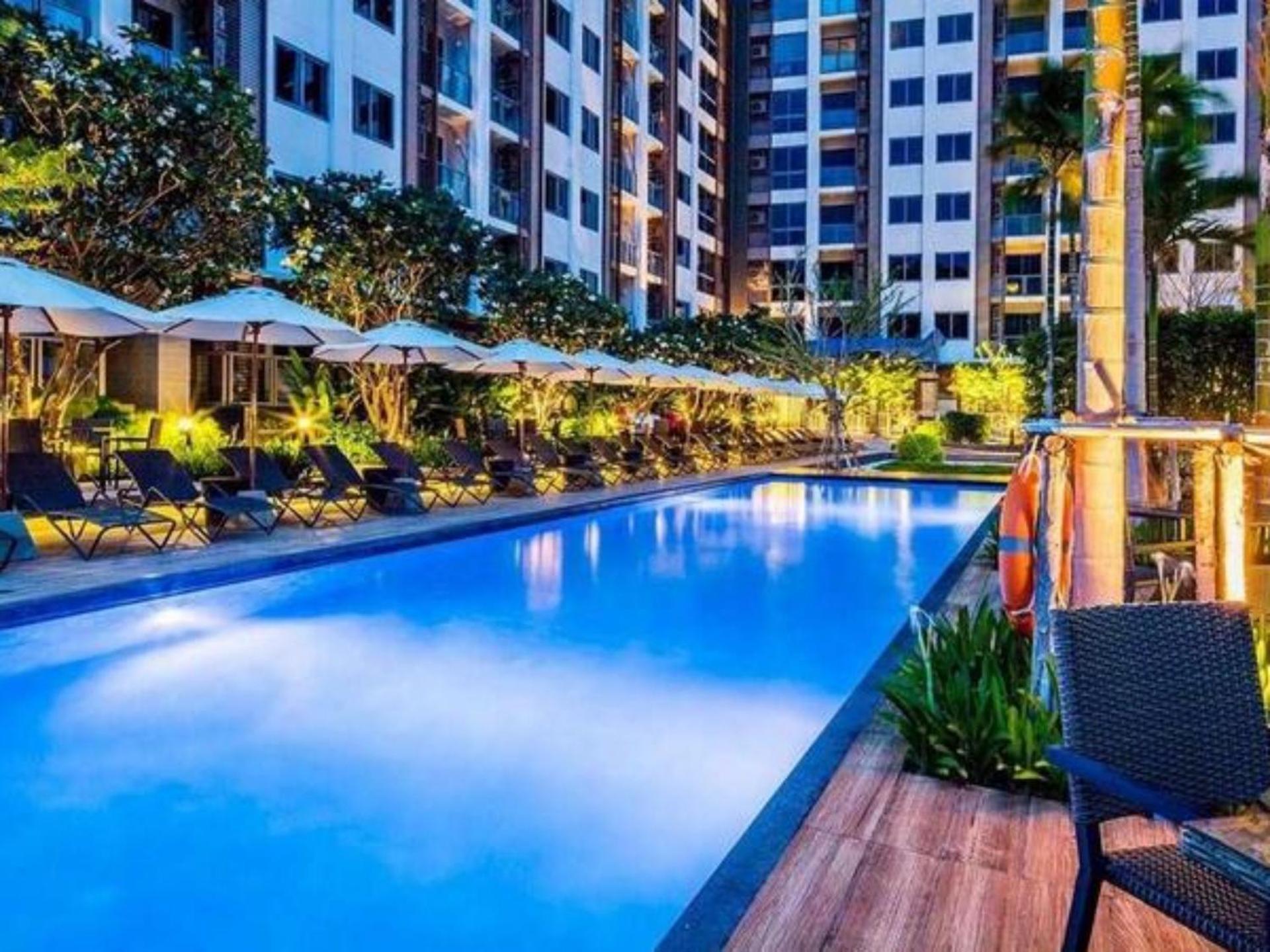 Walking Street Unixx Condo Beautiful Sea View Pattaya Ngoại thất bức ảnh