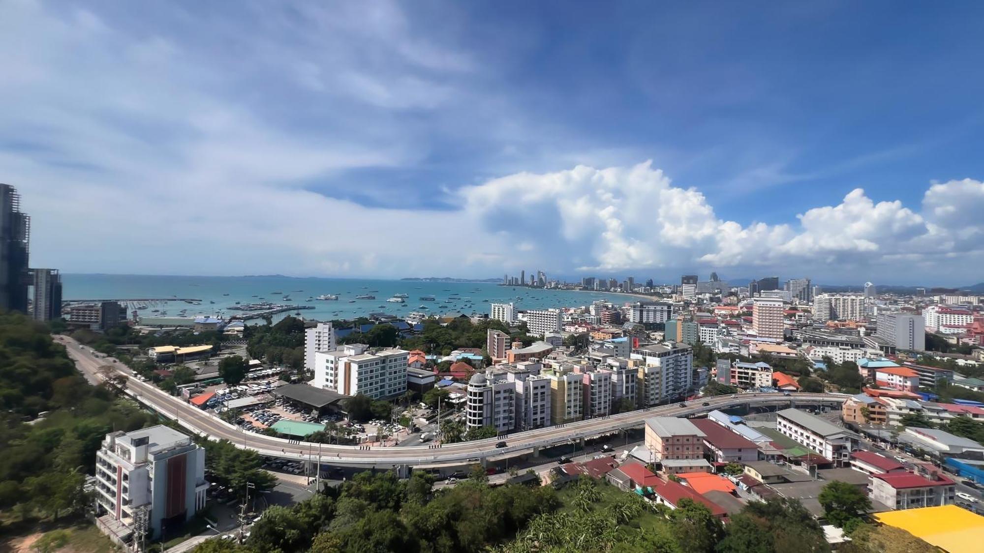 Walking Street Unixx Condo Beautiful Sea View Pattaya Ngoại thất bức ảnh