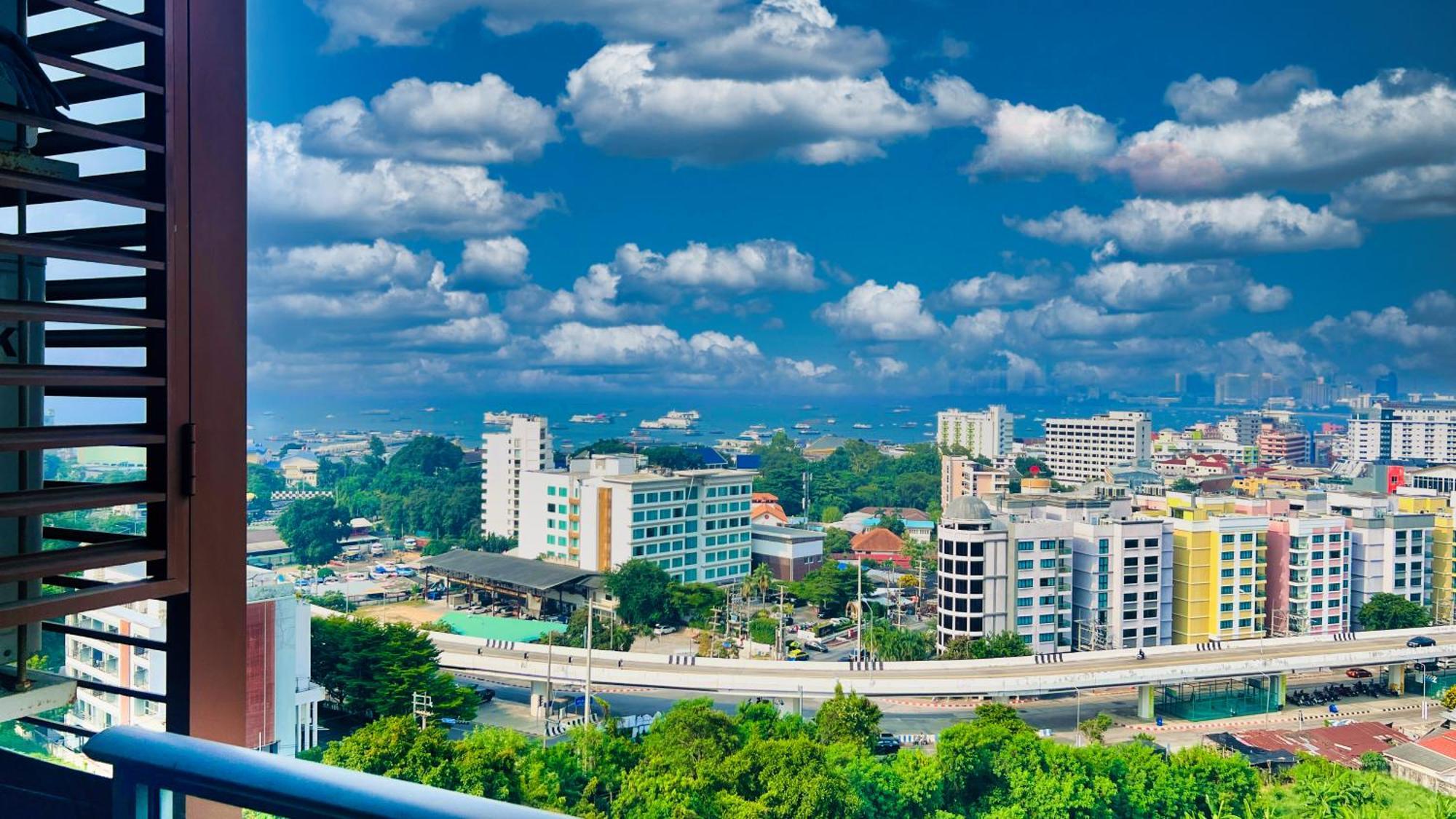 Walking Street Unixx Condo Beautiful Sea View Pattaya Ngoại thất bức ảnh